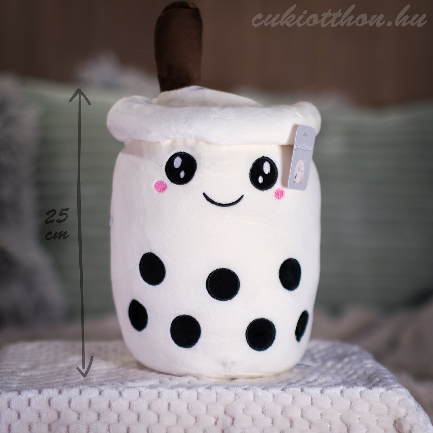Bubi – Drăgălașul pluș cu ceai cu bule - 25 cm