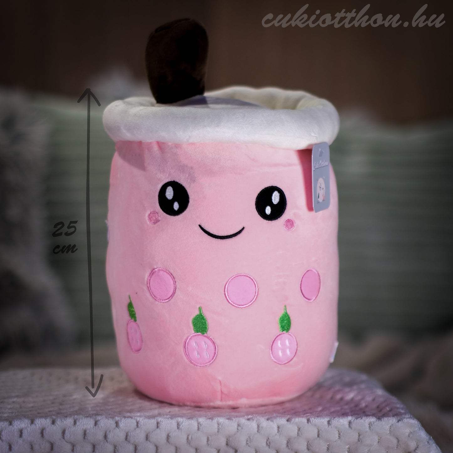 Bubi – Drăgălașul pluș cu ceai cu bule - 25 cm