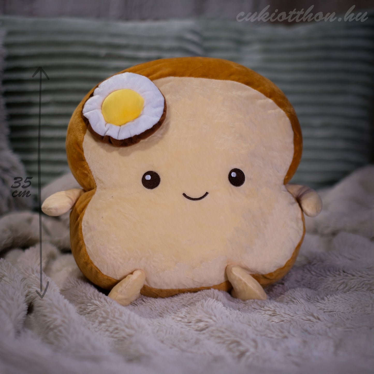 Toasti – Drăgălașul pluș cu pâine prăjită - 35 cm