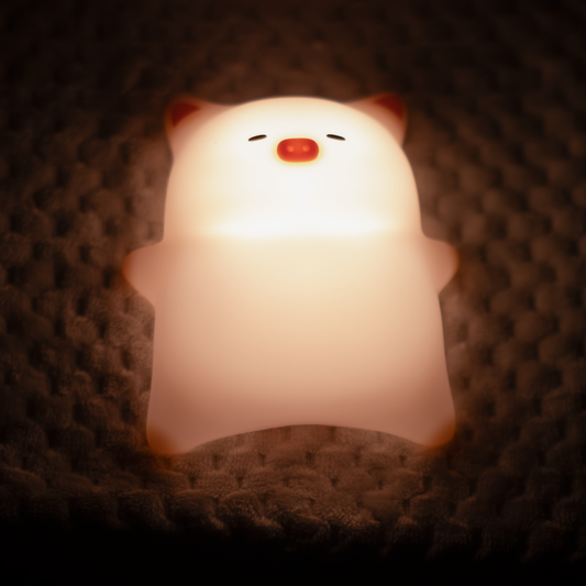 Pufi Porcul - Lampă LED de noapte🐷