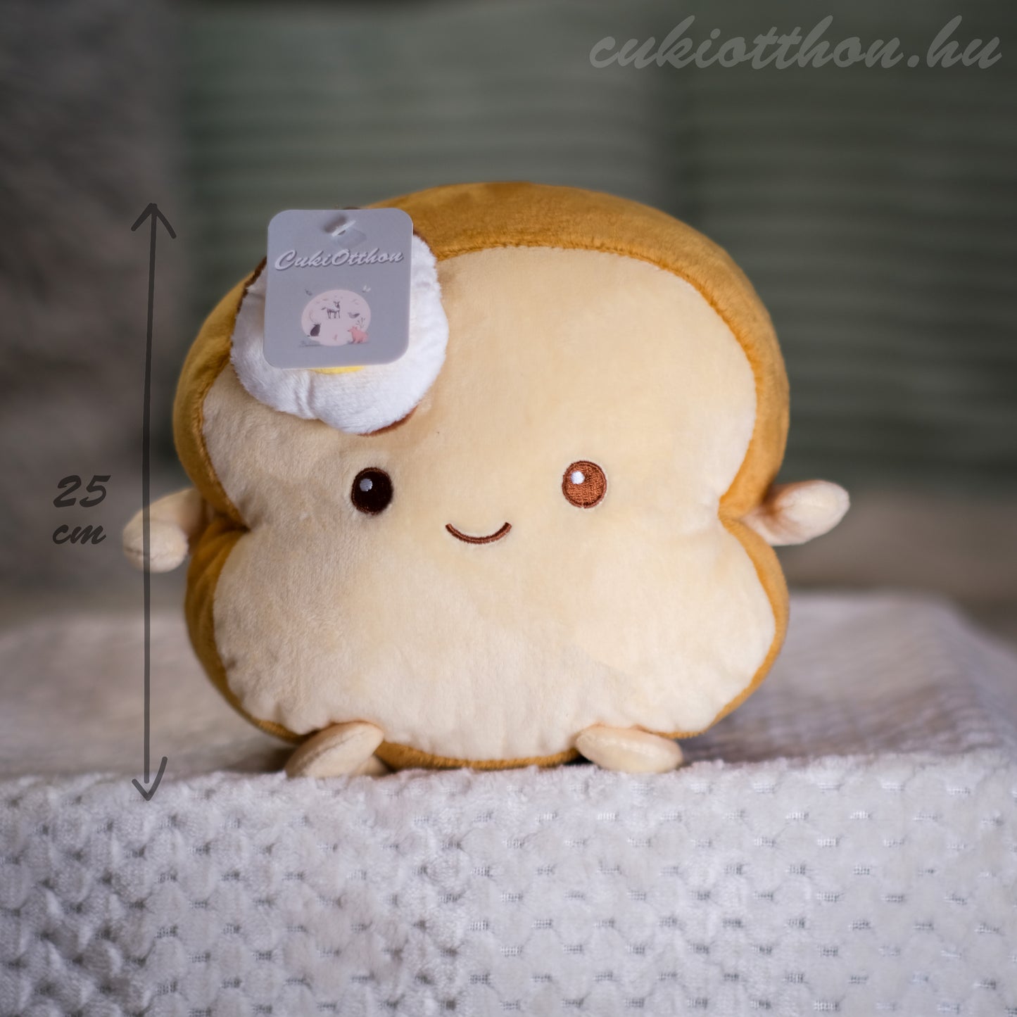 Toasti – Drăgălașul pluș cu pâine prăjită - 25 cm