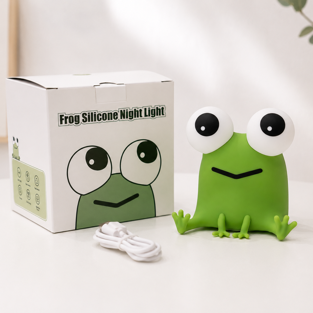 Frogi, broasca - Lampă LED de noapte🐸