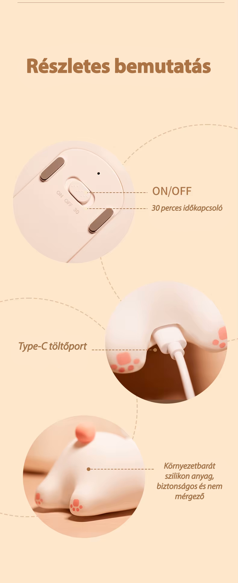 Iepurașul Milo - Lampă de noapte LED🐰