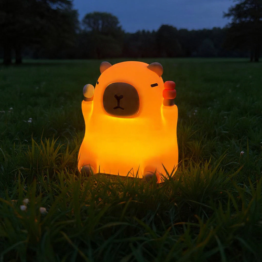 🎁 Moki a Capybara - Lampă LED de noapte (100% reducere)