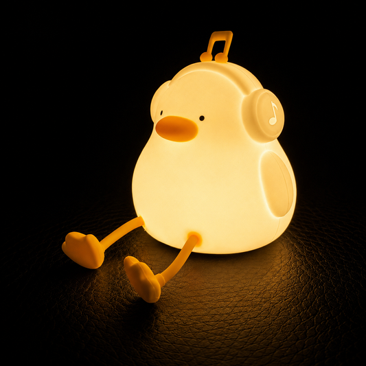 Rățușca Kiki - Lampă de noapte cu LED-uri🐤