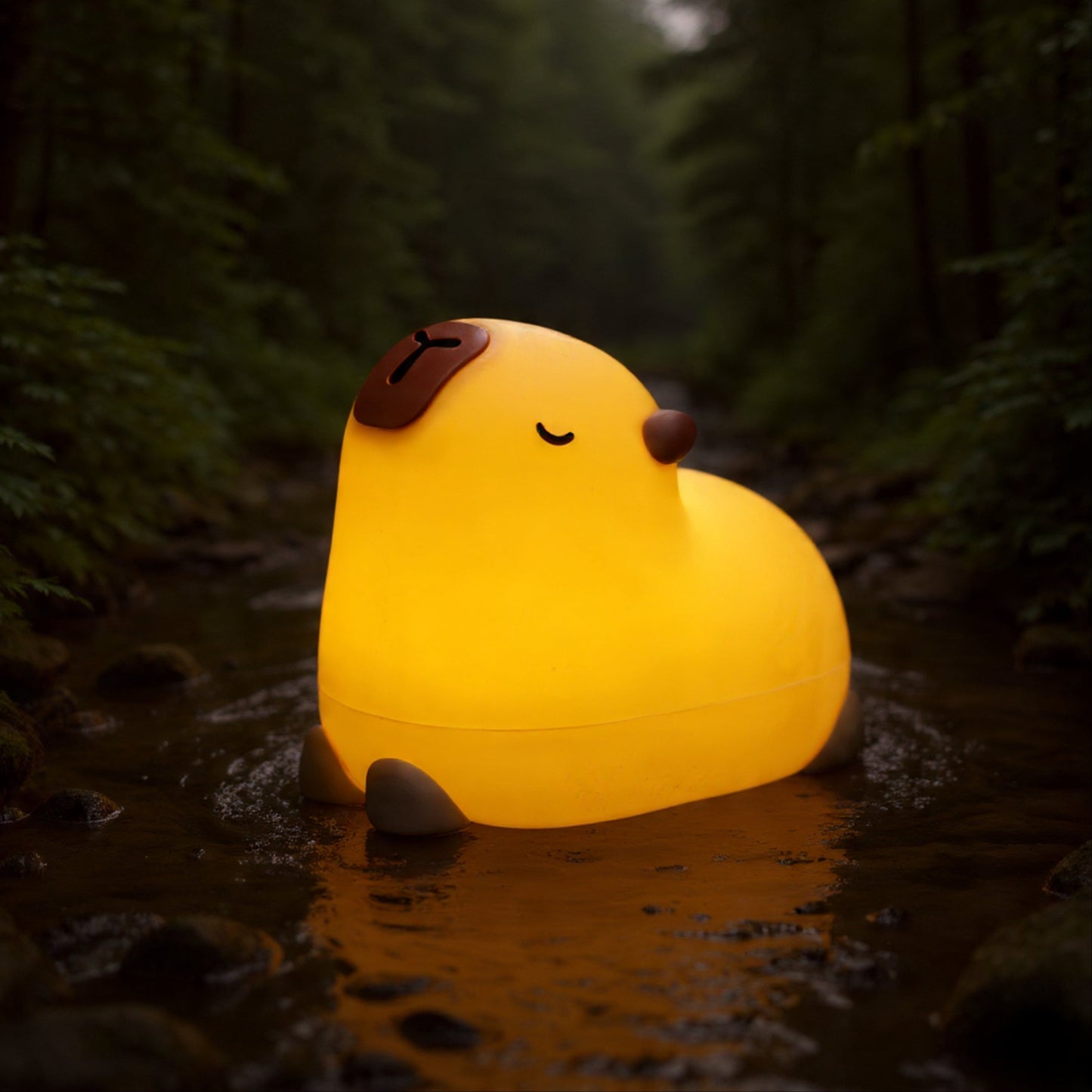🎁 Kapi capibara - Lampă LED de noapte (100% off)