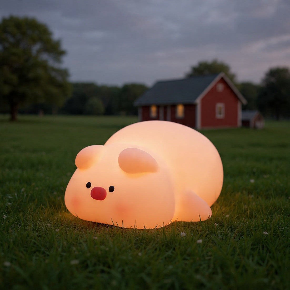🎁 Mazsi Purcelușul - Lampă LED de noapte 🐷 (100% reducere)