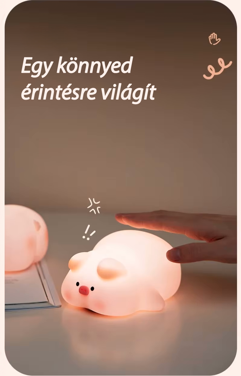 Mazsi Purcelușa - Lampă LED de noapte🐷