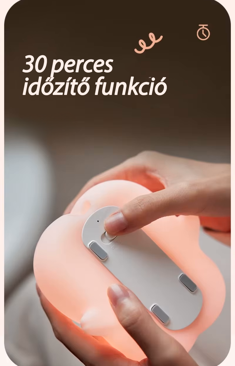 Mazsi Purcelușa - Lampă LED de noapte🐷