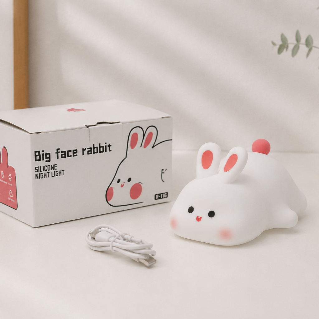 Iepurașul Milo - Lampă de noapte LED🐰
