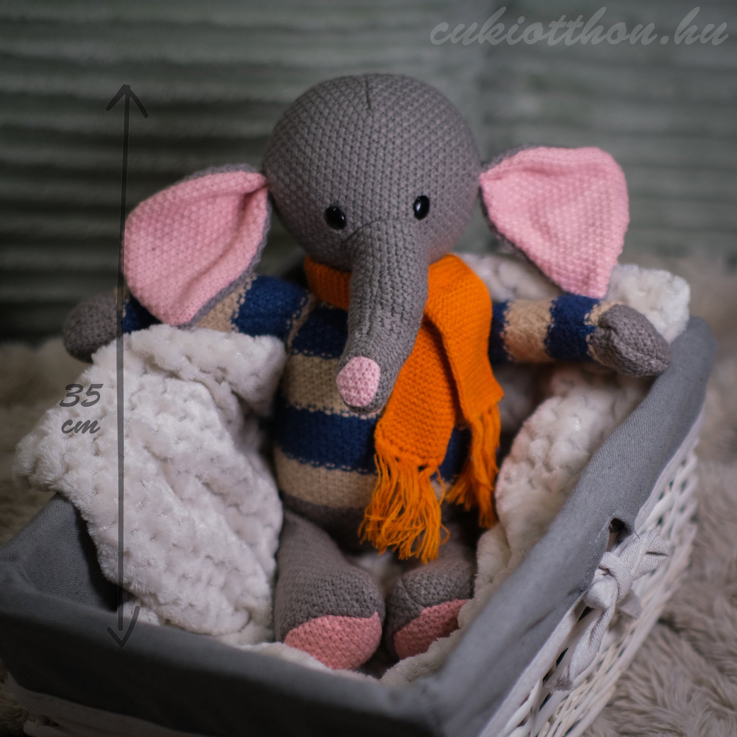Dumbi – Elefantul drăguț de pluș - 35 cm