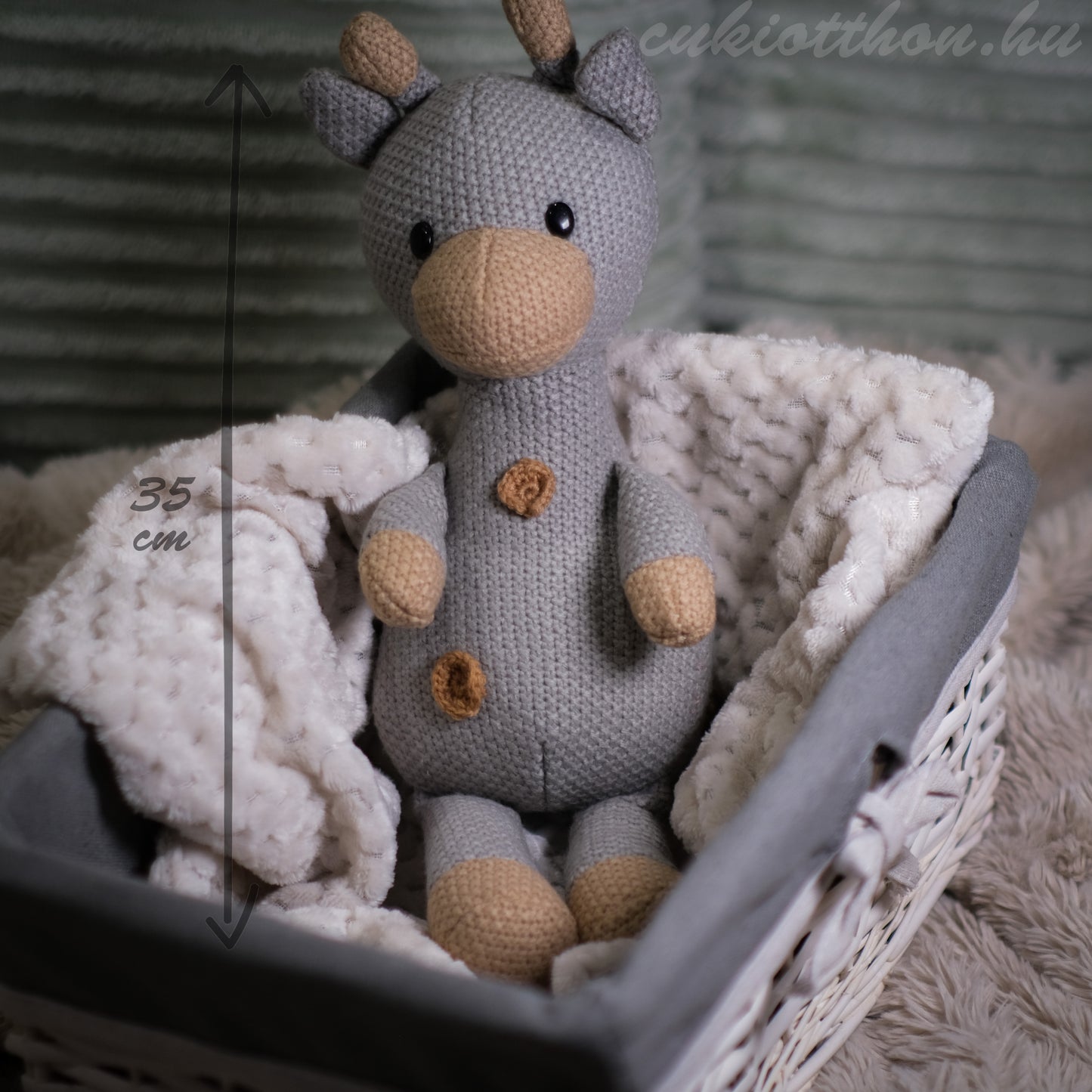 Zizu – Girafa drăguță de pluș - 35 cm