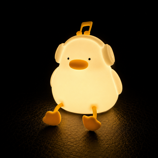 Rățușca Kiki - Lampă de noapte cu LED-uri🐤