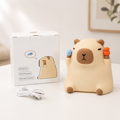 Moki a Capybara - Lampă de veghe LED