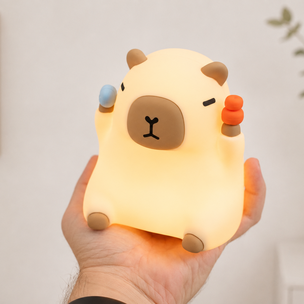 Moki a Capybara - Lampă de veghe LED